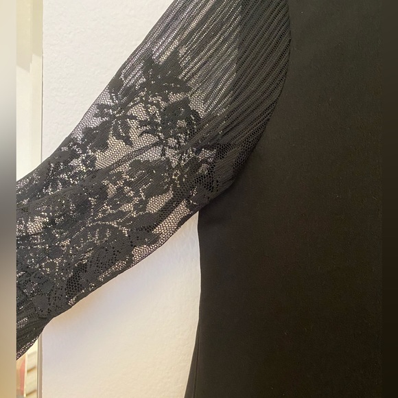 NWOT-Black Lace Dress - Picture 2 of 8